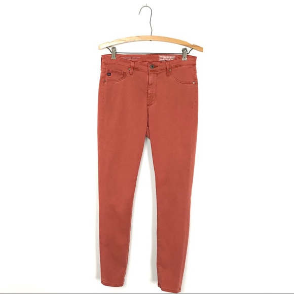 Anthropologie Denim - Anthro AG Abbey Sateen High-Rise Skinny Jeans C0